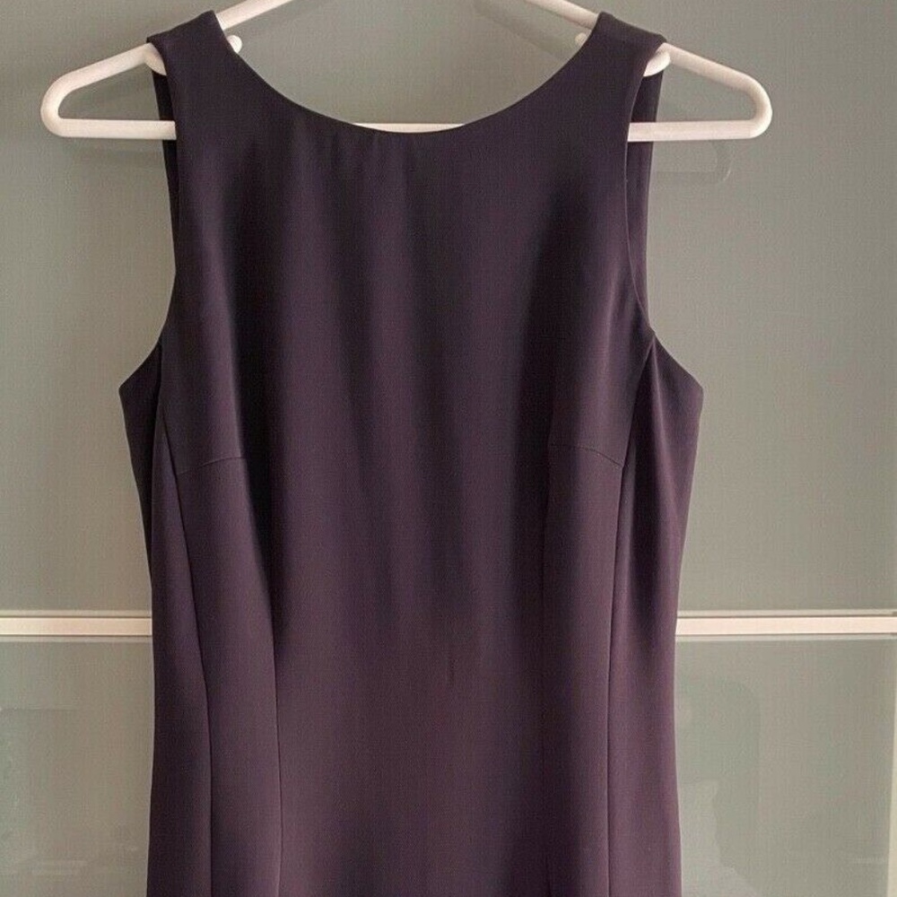 Beautiful Vintage Adrienne Vittadini Navy Blue Dress